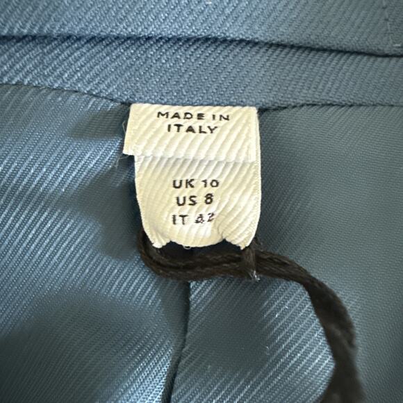 Burberry Claudete Tailored Blazer Jacket Muted Navy US8/ EU42 RT$2350 - Picture 4 of 13